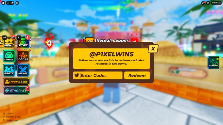 Roblox Jump Stars Codes août 2025 2