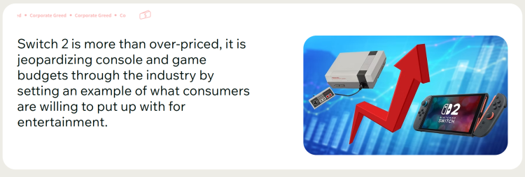 Un groupe d'activistes appelle au boycott de la Nintendo Switch 2 en raison de problèmes de marketing 1