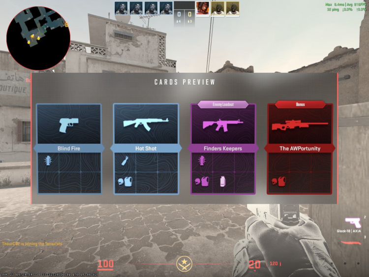 Retakes Interface