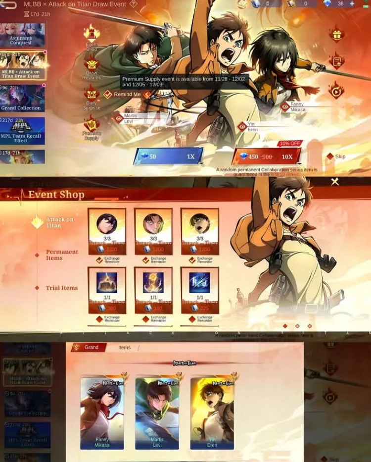 Mobile Legends: Bang Bang – Des fuites de novembre 2025 révèlent de nouveaux skins, des héros remaniés et des collaborations passionnantes 5