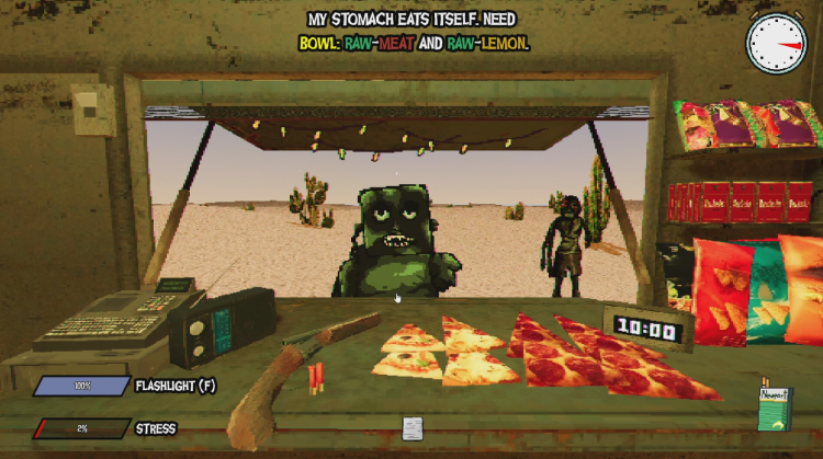 Cuisiner pour les mutants dans la nouvelle simulation d'horreur Wasteland Bites 1