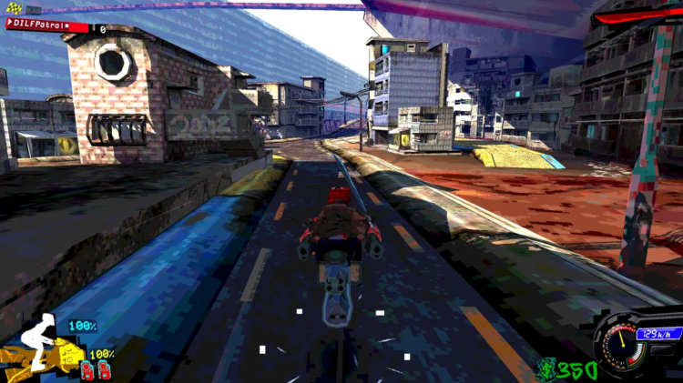 Du monde dévasté de Rain surgit un jeu de course cyberpunk bruyant et rapide !