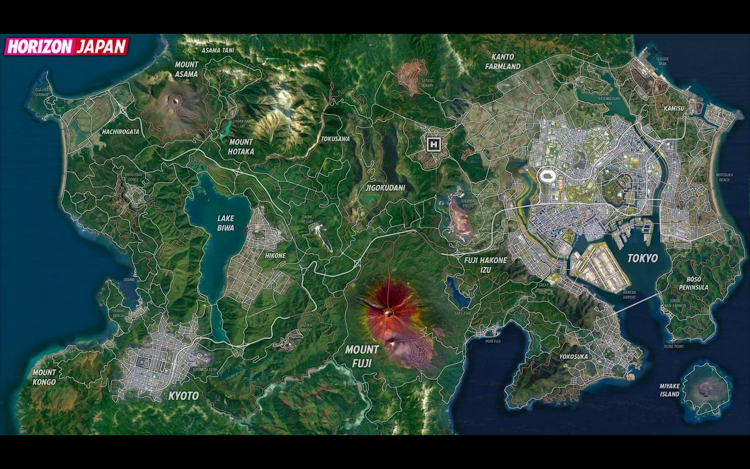 Forza Horizon 6: Carte du Japon, nouveaux biomes et nouveautés 2