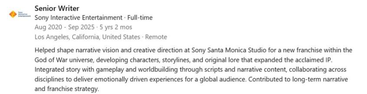 Le nouveau jeu vidéo God of War reçoit une mise à jour prometteuse de l'ancien développeur de Santa Monica 1