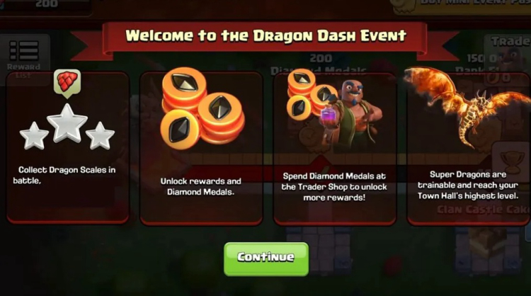 Clash of Clans Launches Dragon Dash Mini Medal Event With New Rewards 1