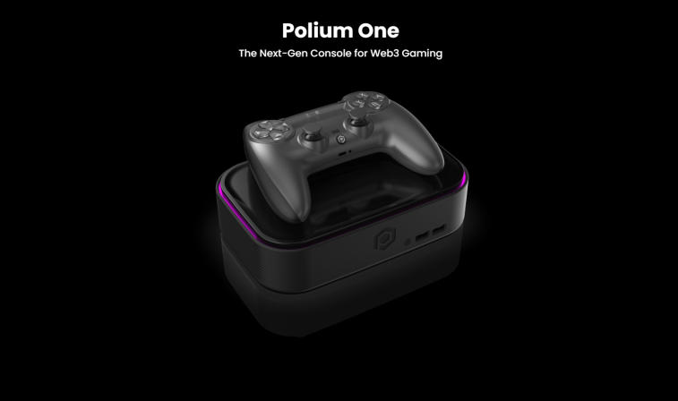 Polium a présenté une console de jeu Web3 alimentée par un système de blockchain. Photo 1