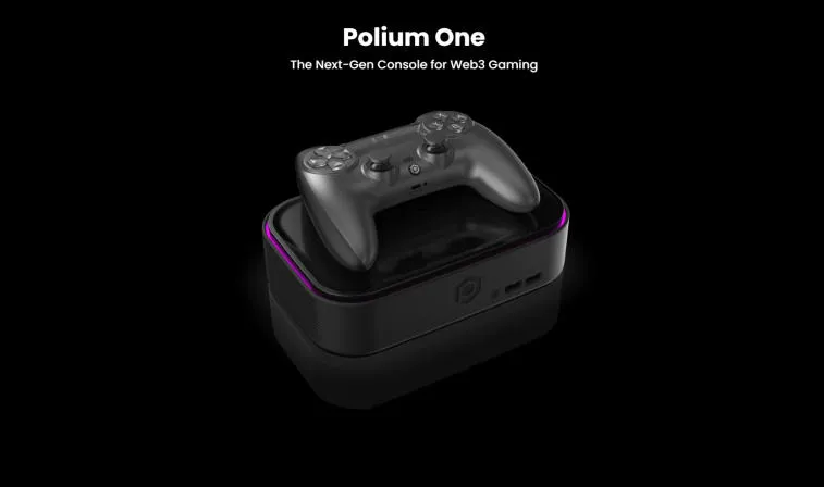 Polium a présenté une console de jeu Web3 alimentée par un système de blockchain. Photo 1