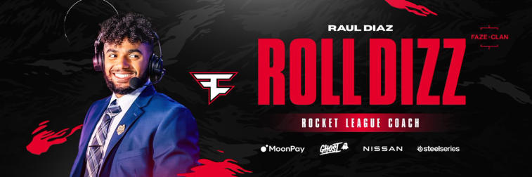 Roll Dizz - nouvel entraîneur FaZe Clan. Photo 1