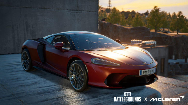 Collaboration inhabituelle — McLaren GT x PUBG  : BATTLEGROUNDS. Photo 1