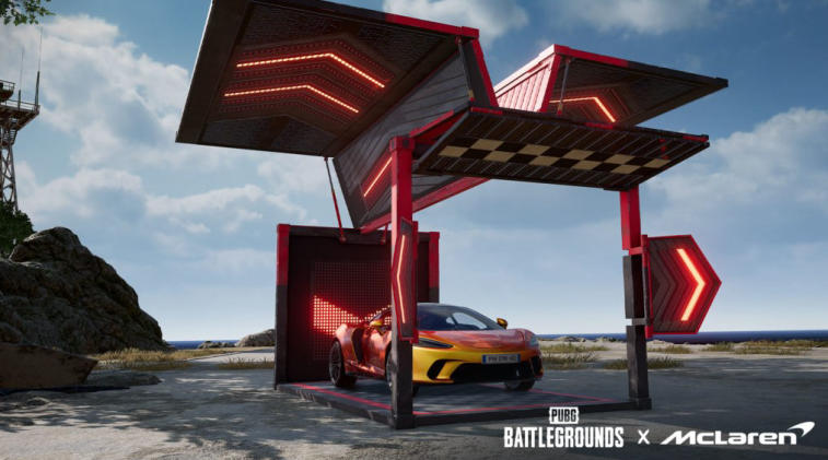 Collaboration inhabituelle — McLaren GT x PUBG  : BATTLEGROUNDS. Photo 2