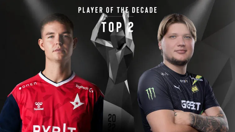 s1 mple est devenu le meilleur joueur de la décennie dans CS:GO selon ESL. Photo 1