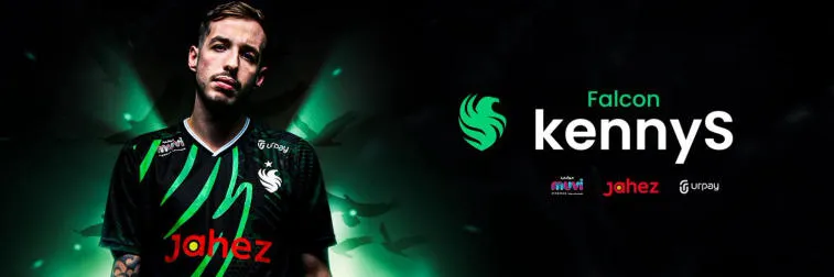 kennyS est devenu le nouveau sniper de la Team Falcons. Photo 1