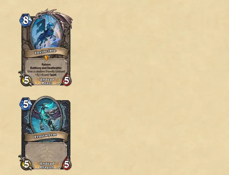 L'extension March of the Lich King est sortie pour Hearthstone. Photo 2