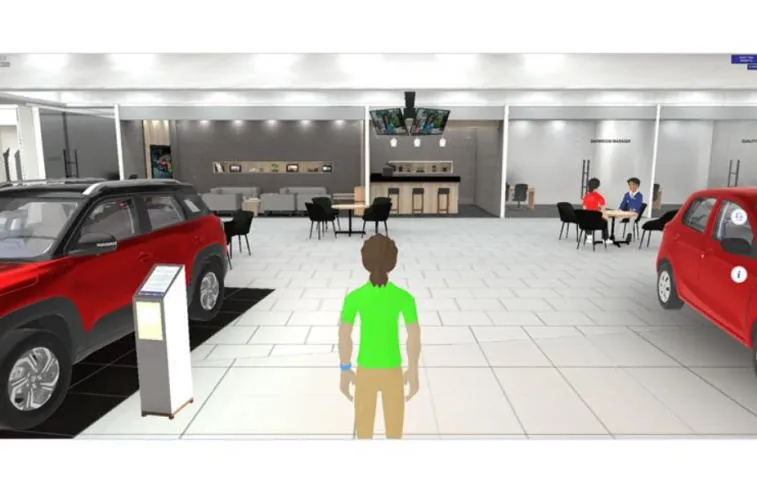 Maruti Suzuki lance un showroom dans le Metaverse. Photo 1